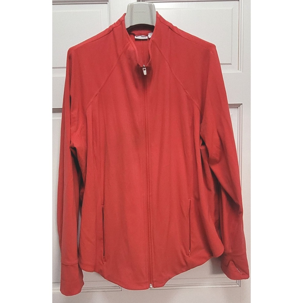 Athleta Women's Buttery-Soft Compression Salutation Jacket - Lychee Red - Sz 3X